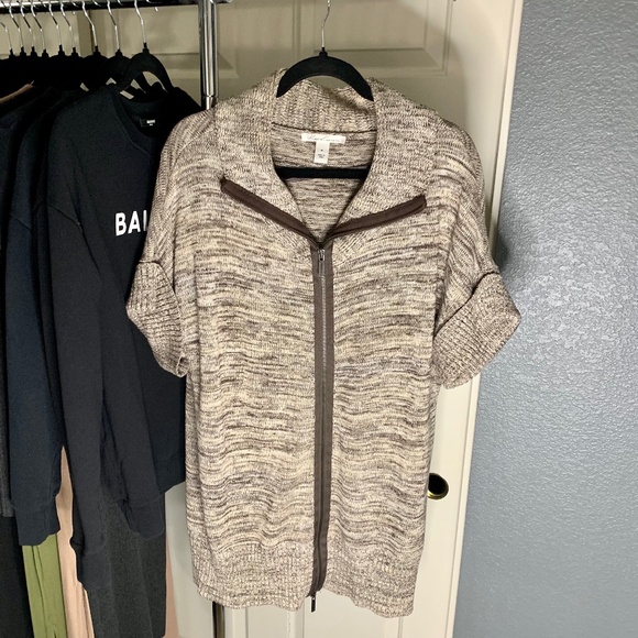 KENNETH COLE Zip-Up Sweater MEDIUM - Picture 1 of 3